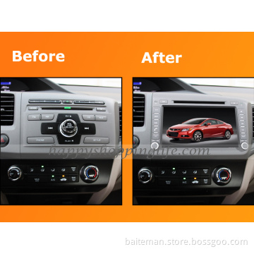 Android Car DVD Player for Honda Civic 2012 Navigation Wifi 3G